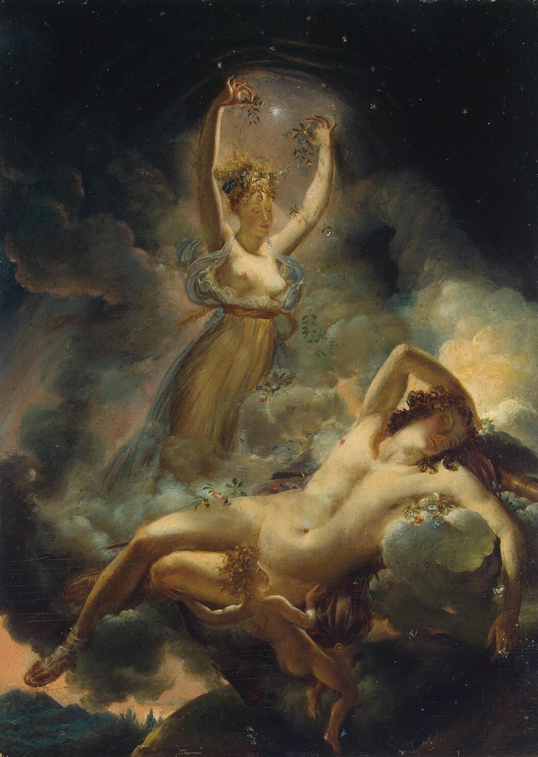 Aurora And Cephalus by Pierre Narcisse Guerin